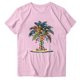thumbnail image 5 of Blusas de Manga Corta para las Mujeres Divertida Impresión Cuello Redondo Camiseta Vintage, Blusas de Primavera para las Mujeres, 5 of 6