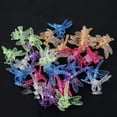 thumbnail image 4 of Yuedong 30Pcs Dragonfly Orchid Clips Garden Plant Support Clips Cute Flower Vine Clips,6 Color,Each Color 5Pcs, 4 of 5