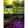 thumbnail image 4 of Luces solares para caminos ROOR RGB que cambian de color IP67, impermeables, 4 of 7