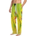 thumbnail image 4 of Sunflower Field in Summer Men's Pajama Pants Lightweight Sleepwear Bottom Lounge Pants, 4 of 6