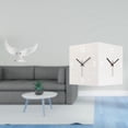 thumbnail image 2 of Escultura de ángel,Estatua de ángel para decoración del hogar,manualidades,color blanco,Reloj de pared de doble cara,Reloj de pared de esquina de doble cara para decoración del hogar,Reloj, 2 of 8