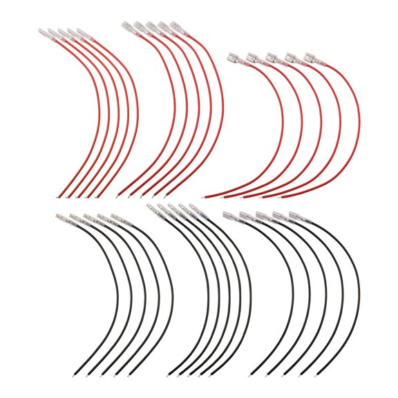 30X2.8/4.8/6.3Mm Female Speaker Wire Connectors Spade Connector Quick Splice Kit