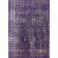 thumbnail image 1 of Ahgly Company Indoor Rectangle Mid-Century Modern Purple Iris Purple Area Rugs, 8' x 12', 1 of 6