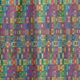 thumbnail image 4 of Designart 'Abstract Pattern Colors Squares' Modern & Contemporary Curtain Panel, 4 of 5