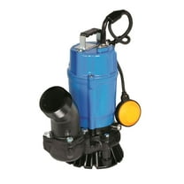 TSURUMI PUMP Auto Electric 3in 1HP Submersible Trash Pump (HSZ3.75S-62)