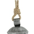 thumbnail image 2 of Deco 79 27325 Cow Bell Wind Chimes with Clappers Rope Hangers, 12" x 15" x 20", Gray, 2 of 5