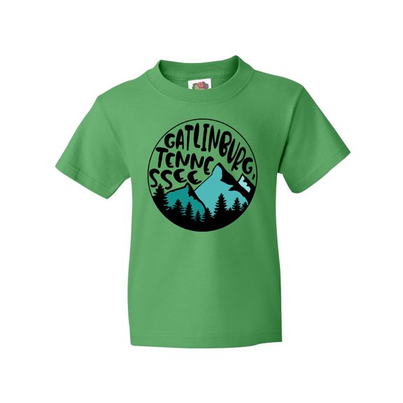 Inktastic Gatlinburg, Tennessee- Mountains Youth T-Shirt