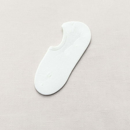 

Hesxuno Spring And Summer Solid Color Women s Invisible Socks Cotton Non Slip Silicone Socks Breathable Socks