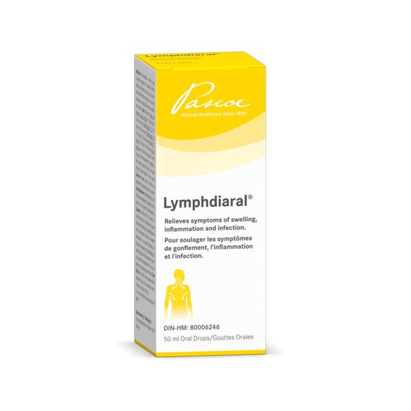 Pascoe's Lymphdiaral Drops - 50 Ml Oral Drops To Help Relieve Pain