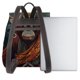 thumbnail image 3 of Disketp Banana Leaf Meditating Gorilla Mochila de Cuero para Mujer, Bolso de Espalda Antirrobo con Estilo para Viaje, Trabajo y Uso Diario, 3 of 4