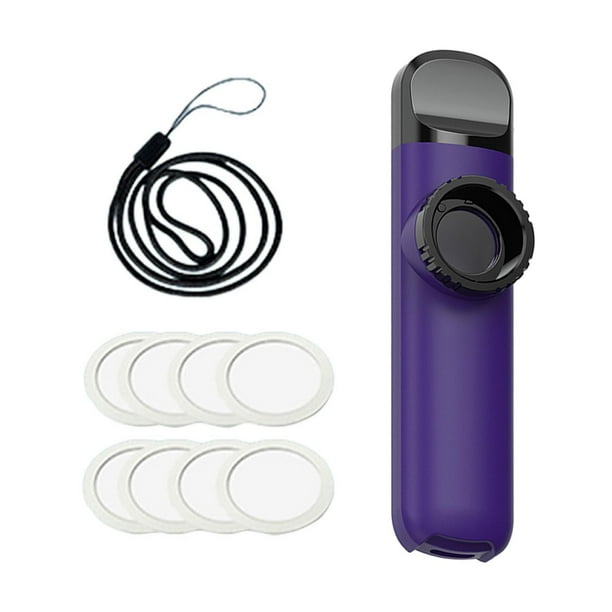 Flauta Kazoo Hugo Violeta con diafragma tono ajustable para teclado de Piano y guitarra