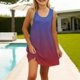 thumbnail image 4 of XXWXYD Girls Cotton Jumper 𝖲undress | Sleeveless Summer Beach Dress with Pockets | Soft Stretchy Midi Swing Dress for Toddler Outdoor Play Kindergarten Casual Outfit, 4 of 6