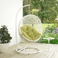 thumbnail image 6 of Modway Hide Outdoor Patio Swing Chair With Stand in White Peridot, 6 of 8