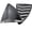 Shiny Black, variant on Applies to 2 pcs/set Rear Quarter Window Louvers Spoiler Panel Vent for Scion FRS for Subaru BRZ for Toyota 2013-2020 ABS Stickers