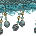 thumbnail image 2 of 3yards Pom Pom Fringe Trim Beading Ball Fringe Tassel Trimming Ribbon for Piano Cover Decorative Curtain Tape, 2 of 3