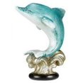 thumbnail image 1 of Cal Lighting FA-5033A Dolphin Resin Lamp Finial, Blue, 1 of 1