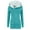 Green, variant on Women's Lightweight Fall Coat Thickened Medium Length Hooded Slim Zipper Casual Sweater