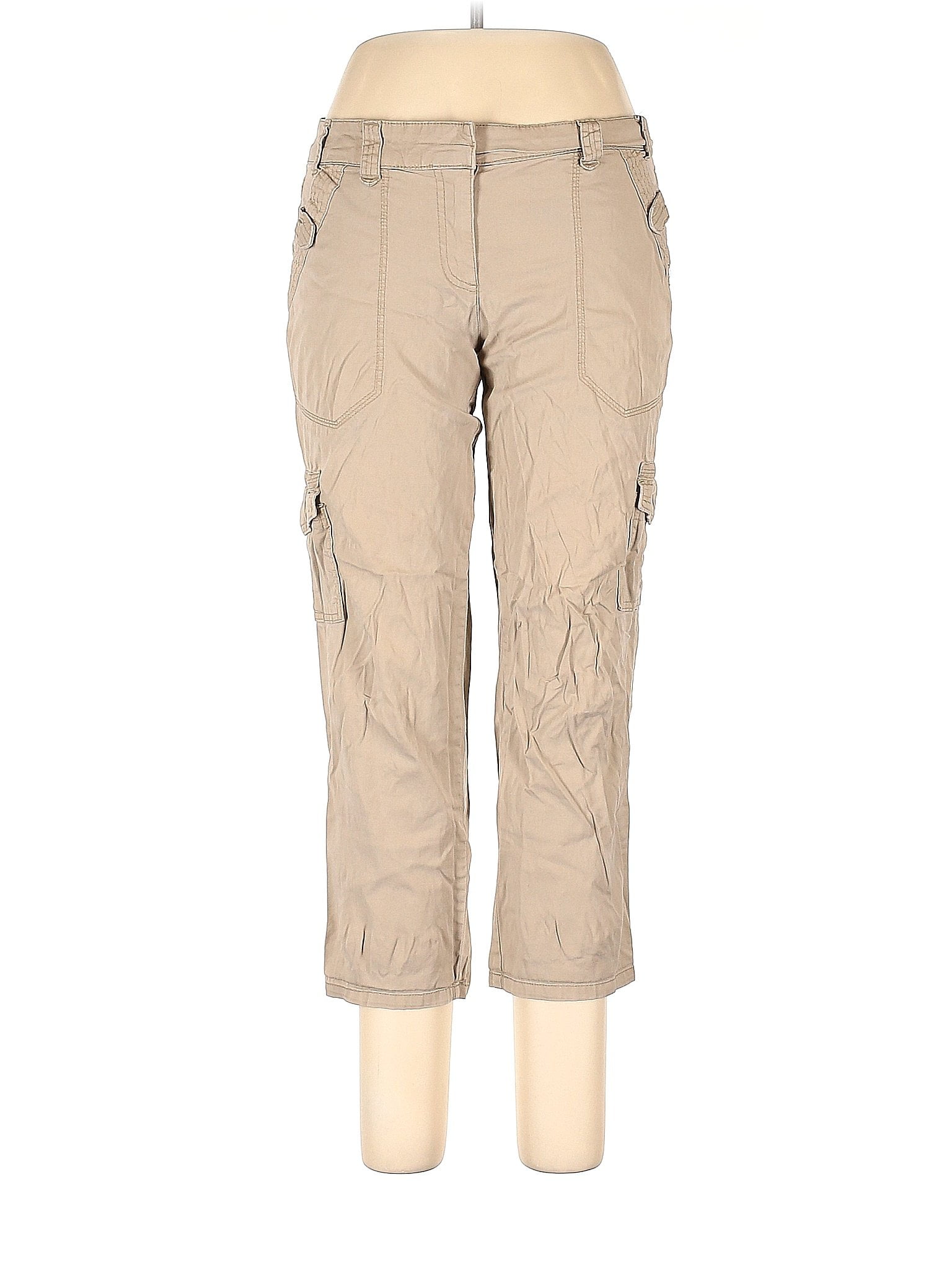 Pre-Owned A.n.a. A New Approach Women's Size 10 Cargo Pants - Walmart.com