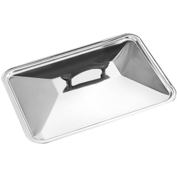 LULULION Durable Stainless Steel Food Tray Cover for Kitchen and Restaurant Use