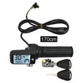 thumbnail image 6 of 1PCS E Bike Throttle Control Handle LCD Display with 170cm Cable and Keys, 6 of 8