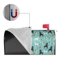 thumbnail image 2 of Yiaed Cute Dog Print Mailbox Covers, Magnetic Mailbox Cover, Mail Box Covers for Garden Outdoor Decor Box Covers-21x18 in, 2 of 8