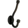 BRAINERD MFG CO/LIBERTY HDW Hat & Coat Hook With Hammered Base, Brushed Oil-Rubbed Bronze, Jumbo B45002Y-OB-CP