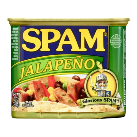 (2 Pack) Spam Jalapeno, 12 Ounce Can (Best Canned Jalapeno Recipe)