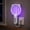 B, variant on 2 in 1 Mosquito Killer Racket, 2500V Portable Electric Fly Swatter with Purple Light, Rechargeable Bug Zapper Indoor for Home, Patio, Backyard, Camping Use
