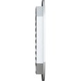 thumbnail image 3 of Ekena Millwork 12"W x 28"H Vertical Round Ended (17"W x 33"H Frame Size): Functional, PVC Gable Vent w/ 1" x 4" Flat Trim Frame, 3 of 14