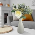 thumbnail image 4 of AYktou Artificial Flowers Bouquet,Silk Flowers Arrangements Wedding Bride Bouquets Tables Centerpieces for Home Decor,Mothers Day Gifts&Fathers Day Gifts, 4 of 7
