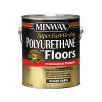 1 gal Minwax 13022 Clear Super Fast-Drying Polyurethane for Wood Floors Satin