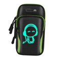 thumbnail image 1 of Bandas de brazo de teléfono Teléfono Brazaletes Bolsa Hacer ejercicio Ciclismo con orificio para auriculares Almacenamiento Caminar Estuche para el gimnasio en casa Magideal Bandas de brazo de teléfono, 1 of 6