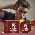 thumbnail image 1 of Crème Coiffante Texturisante pour Hommes avec Finition Mate, Contrôle des Frisottis, Coiffure Flexible Non Grasse, Application Facile pour Cheveux Épaissis, Net 1 76 oz, Grossière 2 72 oz, 1 of 9