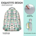 thumbnail image 5 of "Cute Butterfly Design Backpack - Roomy School Bag with 15 Inch Laptop Pocket, Water-Resistant Material, Fashionable Bookbag for College Women Students", 5 of 6