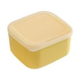 thumbnail image 1 of Food Storage Cheese Slice Organizer Stackable Airtight Transparent Cover Space-Saving Container for Efficient Fridge Organization, 1 of 7