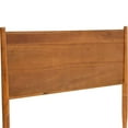 thumbnail image 7 of Furniture of America Belkor Solid Wood California King Platform Bed in Oak, 7 of 7