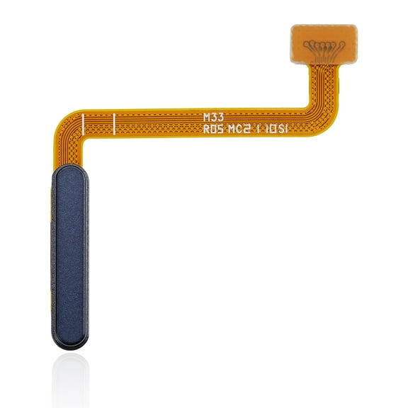 Replacement Fingerprint Reader With Flex Cable Compatible For Samsung Galaxy M33 (M336 / 2022) (Blue)