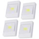 thumbnail image 2 of 4pcs COB Light LED Wall Light Room Shed Light Cabinet Light for Home (White Without Battery) (Random Style), 2 of 3