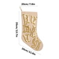 thumbnail image 3 of Ganfancp Calcetines Navideños de Punto Calcetines Navideños de Punto Bordados Bolsas para Regalos Infantiles Bolsas para Dulces Del Árbol de Navidad Decoraciones Colgantes Ofertas Flash 1X Calcetines, 3 of 6