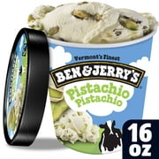 Ben & Jerry's Pistachio Pistachio Ice Cream Non-GMO 16 oz