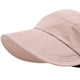 thumbnail image 2 of Sombrero Hueco Superior Visera Transpirable Fedora para Viajes Al Aire Libre () Rosa, 2 of 9