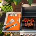 thumbnail image 7 of Silicone Griddle Cover for Blackstone 15.4 Inch Griddle, Heavy Duty Food Grade Silicone Griddle Cover, Griddle Accessories for Blackstone, Grill Protective Shelf Mat (Orange), 7 of 7