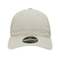 thumbnail image 2 of Decky 120 6 Panel Low Profile Relaxed Cotton Trucker Hat-Stone, 2 of 3