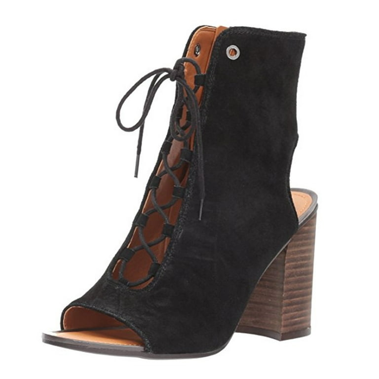 Franco Sarto Womens STEFFIE Peep Toe Bootie Walmart