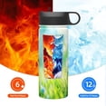 thumbnail image 6 of Yiaed green grass and butterfly Print Water Bottle with Straw Lid, Stainless Steel Double Wall Insulated Water Bottle | Leak-Proof and Spill-Proof Water Bottle, 6 of 8