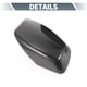 thumbnail image 3 of Cubierta de tapa de espejo lateral del conductor y pasajero de Unique Bargains para BMW E60 E61 par de fibra de carbono negra, 3 of 7