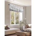 thumbnail image 3 of Summer Ocean Window Curtain Valance,Sea Wave Coastal Kitchen Valance Nautical Rod Pocket Short Curtains Windows Treatment- Living Room Bedroom Cafe Decor,Gray Brown Gradient 54x18in, 3 of 6