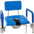 thumbnail image 4 of Platinum Health DIGNITY Ultra Premium Padded BARIATRIC Extra Large Commode Shower Chair 600lb Capacity, 4 of 6