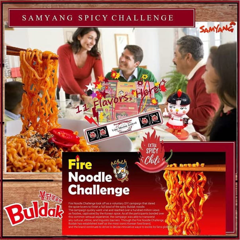 Samyang Hot Chicken Flavor Ramen Stir Fried Noodles 4.93 OZ (5