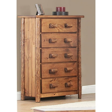 Chelsea Home Furniture Chelmsford Super 5 Drawer Chest Walmart